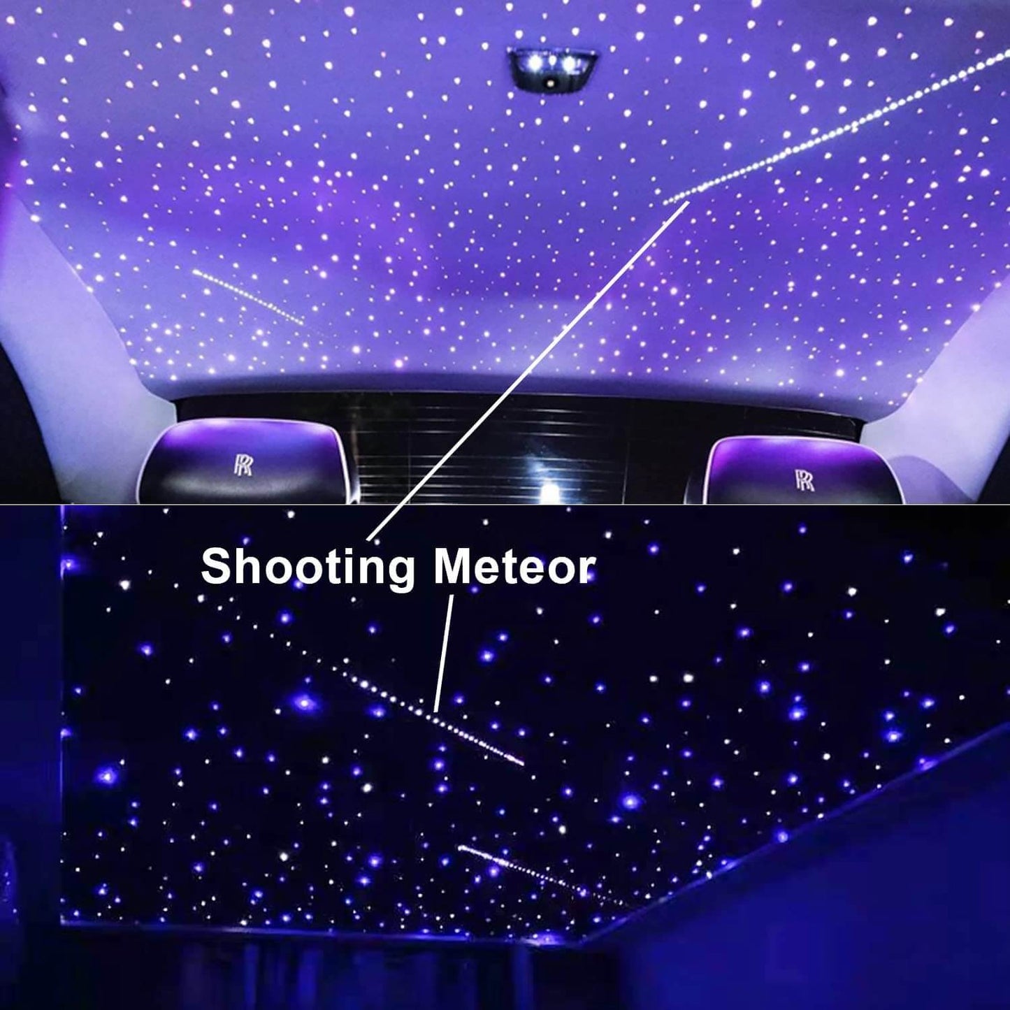 3W White LED Shooting Star Fiber Optic Kit for Car Truck SUV RV's Roof Ceiling | STARLightinCar.com