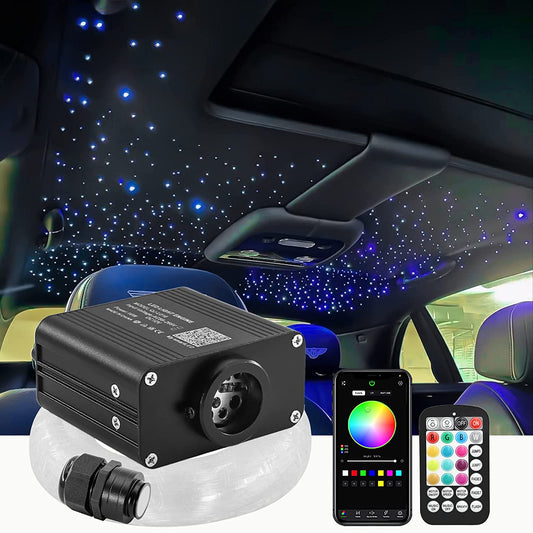 16W Smart Twinkle RGBW Rolls Royce Star Ceiling Lights for Car Truck's Headliner with Bluetooth APP/Remote Control | STARLightinCar.com