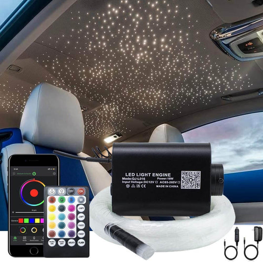 16W RGBW Rolls Royce Roof Lights for Car Truck with Bluetooth APP/Remote Control & Music Mode | STARLightinCar.com