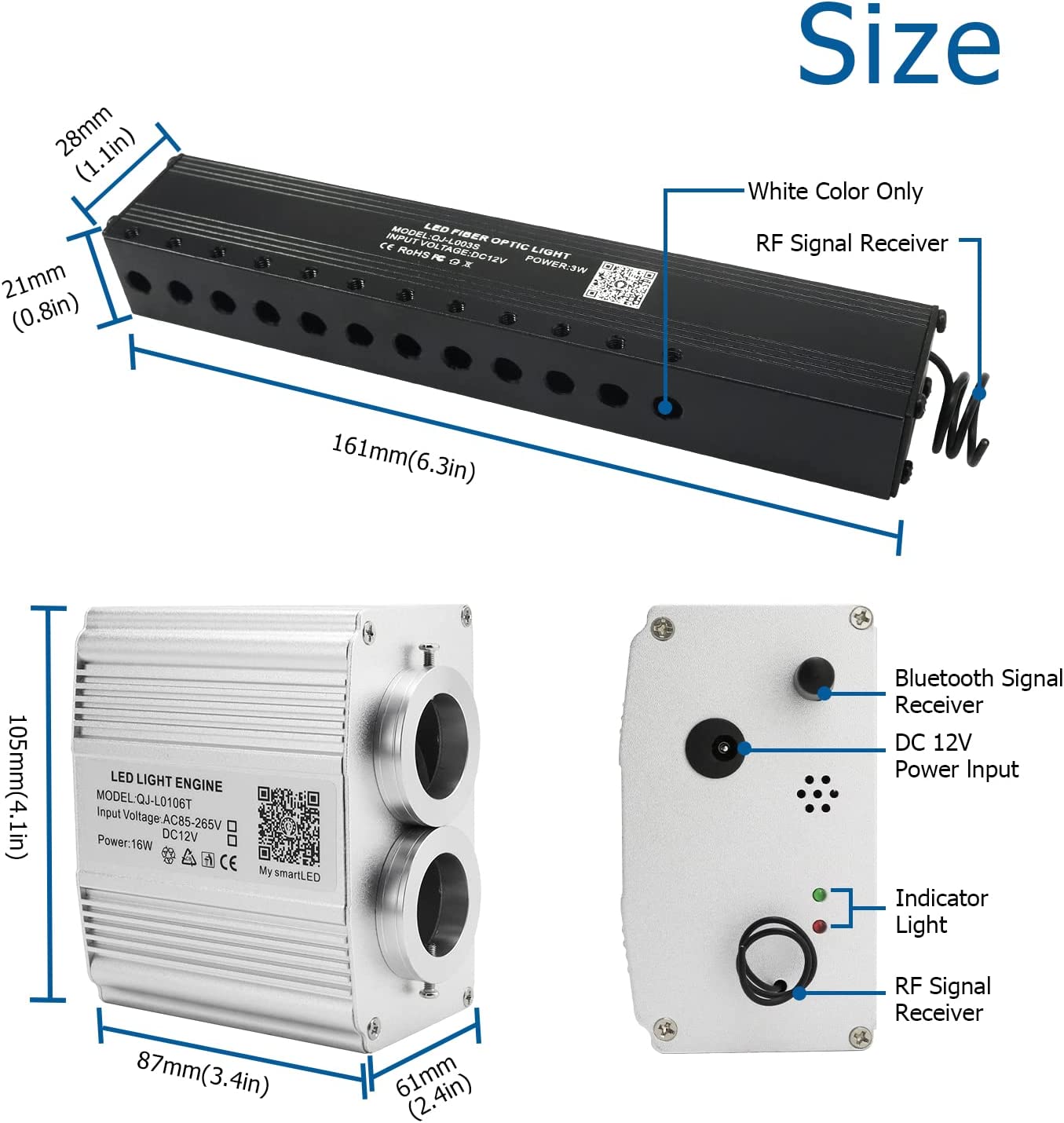 Site for 2x8W Twinkle RGBW Starry Night Headliner Kit with Shooting Stars | STARLightinCar.com