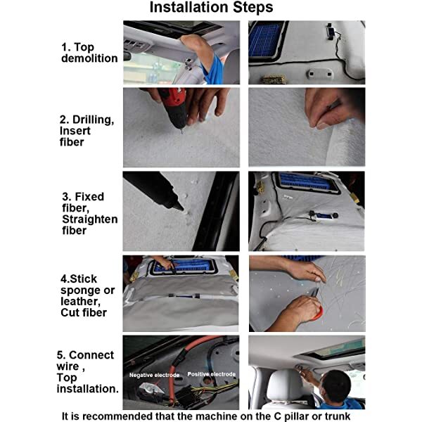 Installation Steps for 16W RGBW Rolls Royce Roof Lights | STARLightinCar.com